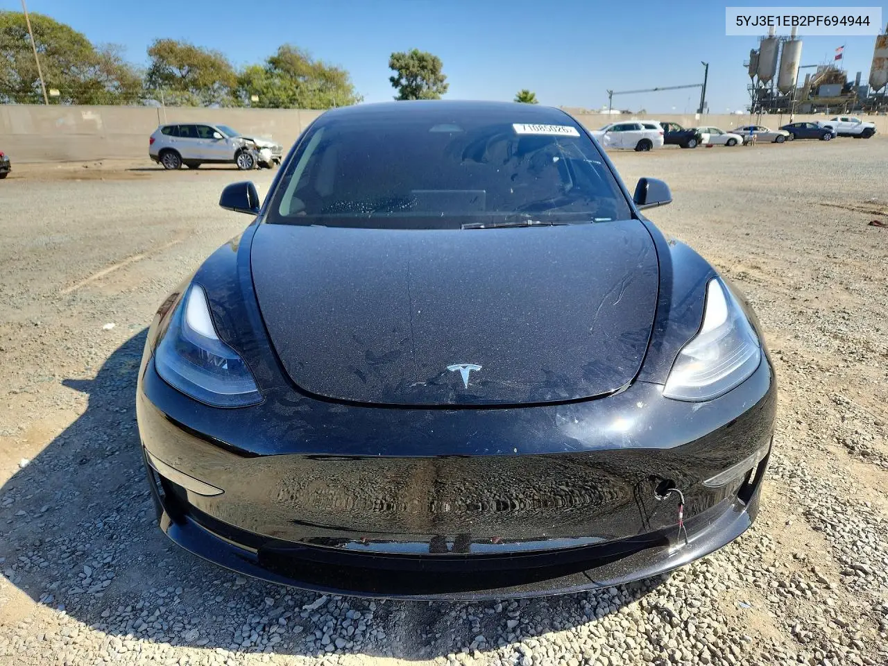 2023 TESLA MODEL 3 VIN 5YJ3E1EB2PF694944 — фото 5