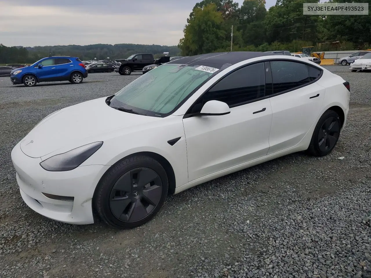 TESLA MODEL 3 2023, VIN 5YJ3E1EA4PF493523