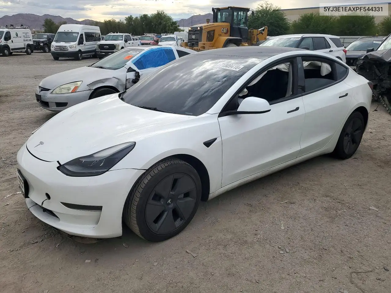 TESLA MODEL 3 2023, VIN 5YJ3E1EAXPF544331