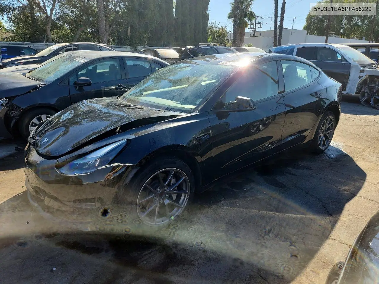 TESLA MODEL 3 2023, VIN 5YJ3E1EA6PF456229