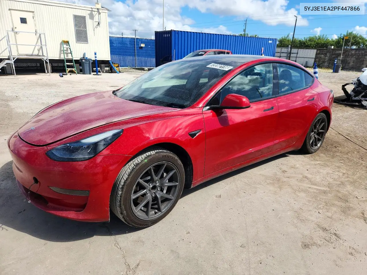 TESLA MODEL 3 2023, VIN 5YJ3E1EA2PF447866