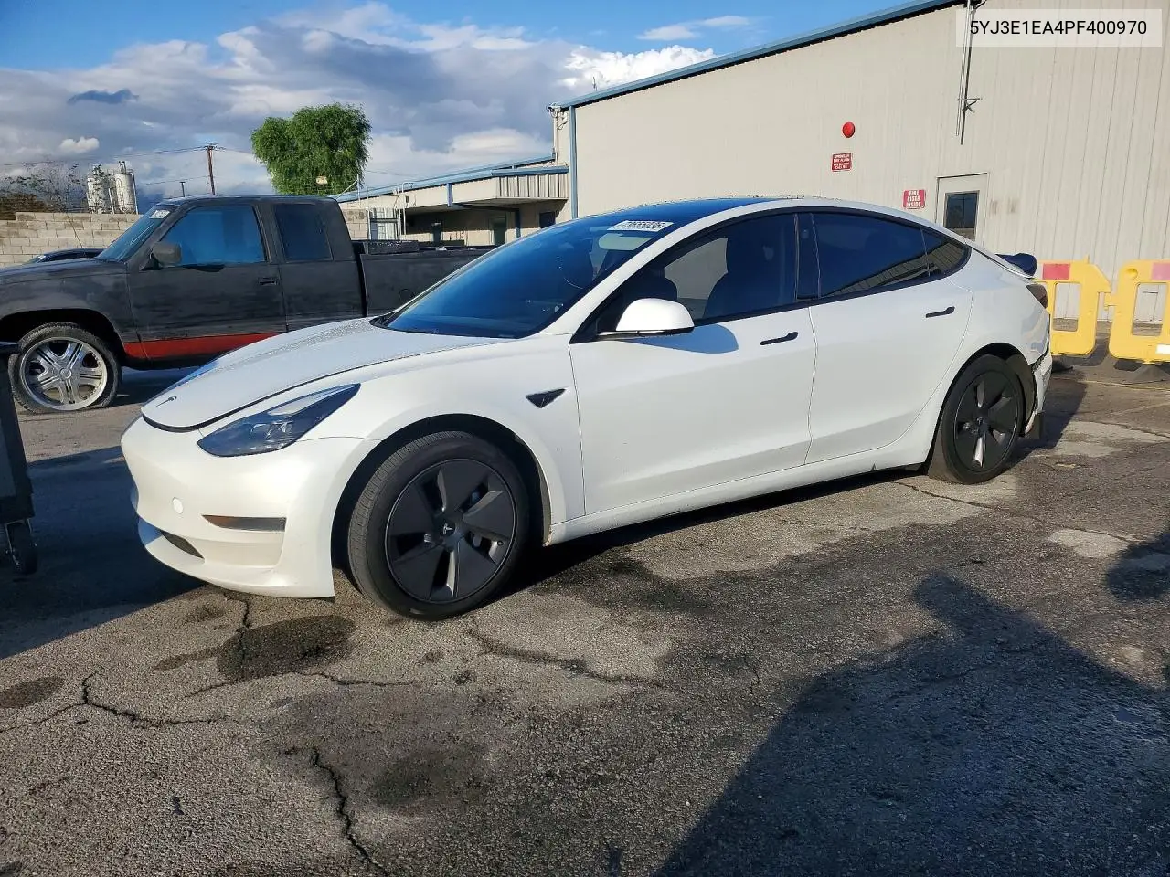 TESLA MODEL 3 2023, VIN 5YJ3E1EA4PF400970