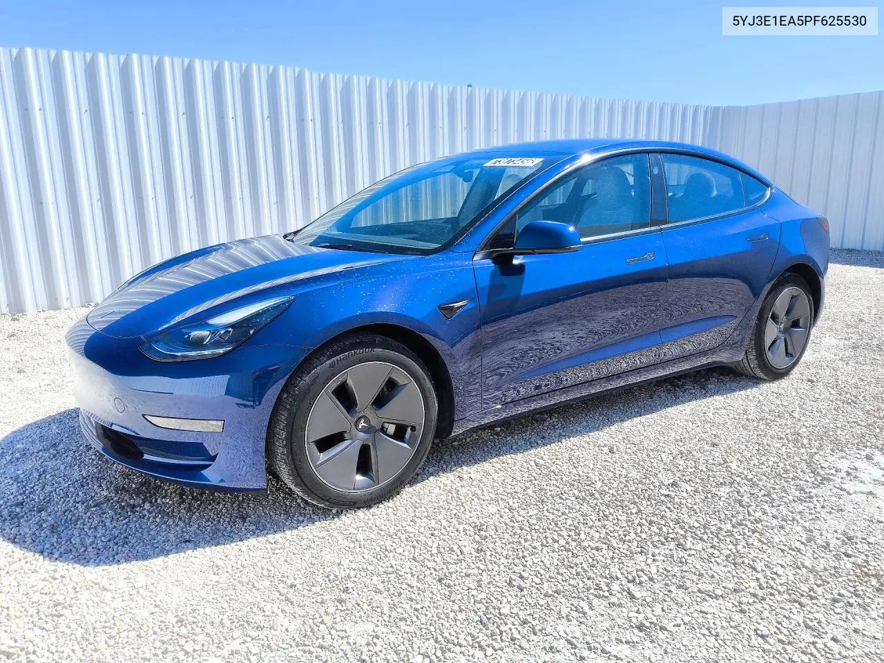 TESLA MODEL 3 2023, VIN 5YJ3E1EA5PF625530