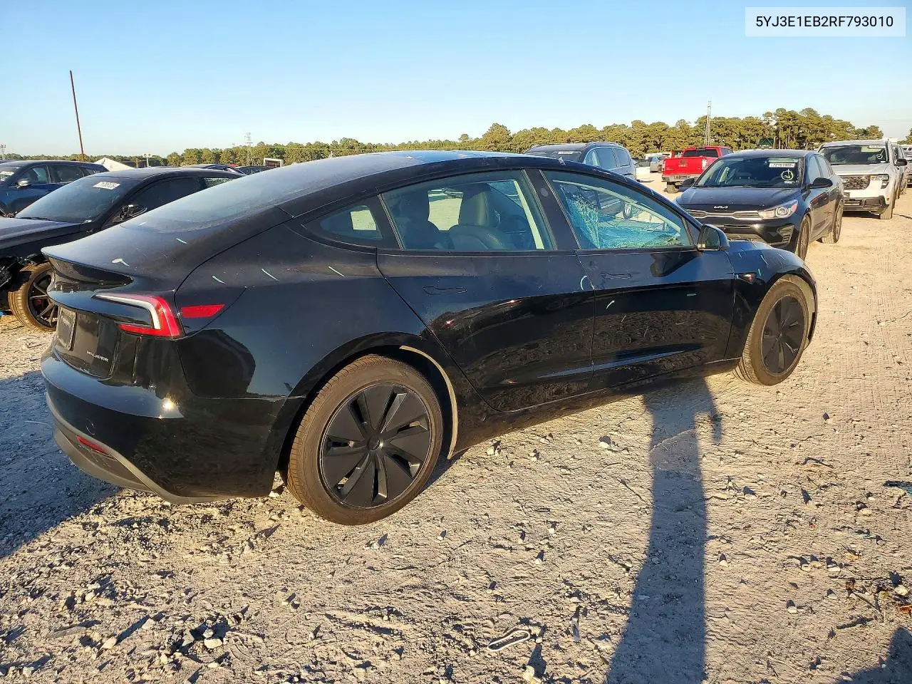 2024 TESLA MODEL 3 VIN 5YJ3E1EB2RF793010 — фото 3