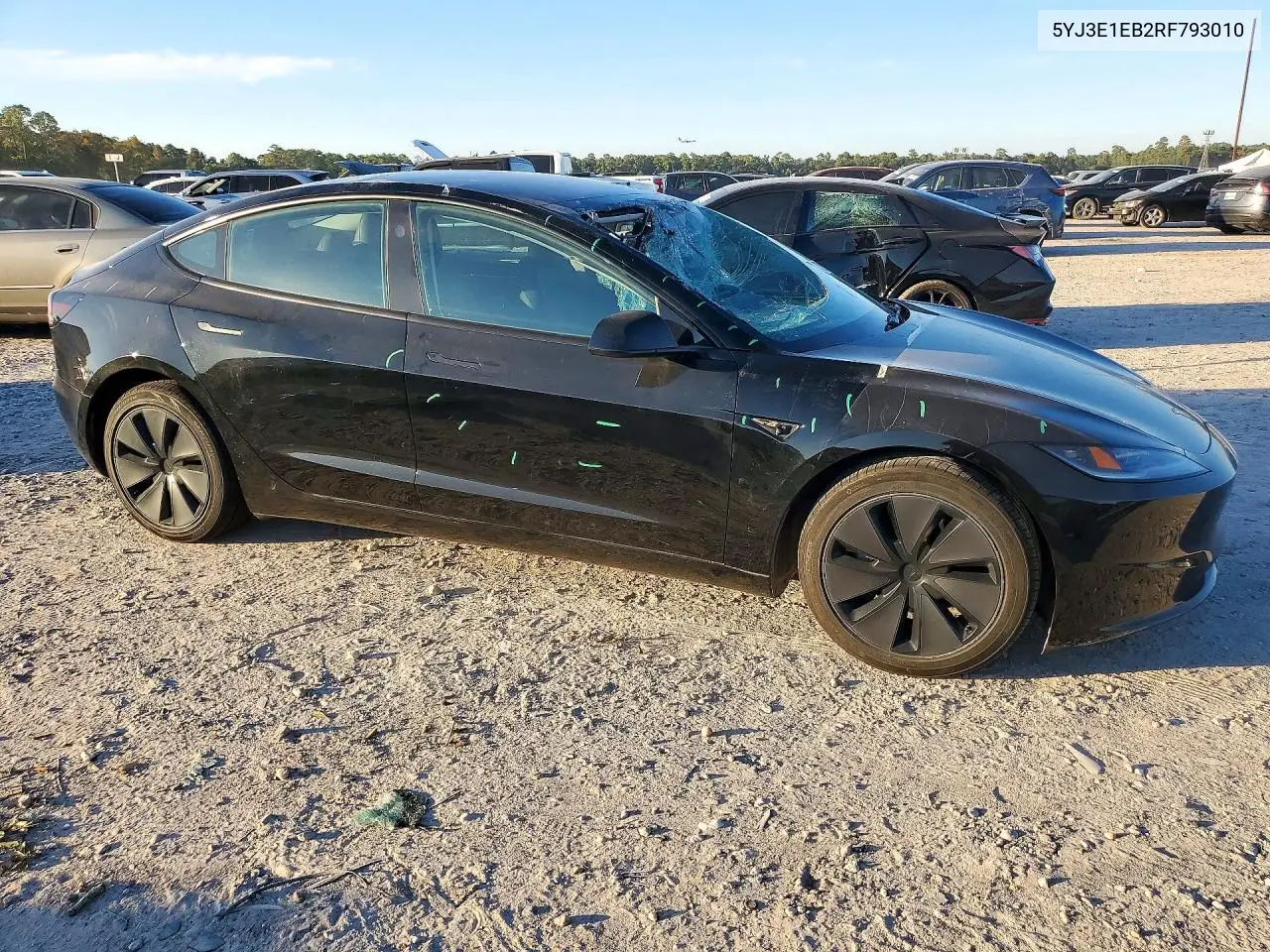 2024 TESLA MODEL 3 VIN 5YJ3E1EB2RF793010 — фото 4