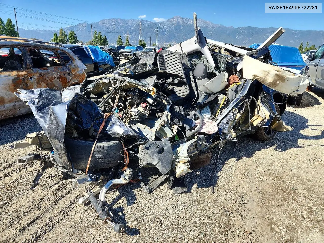 TESLA MODEL 3 2024, VIN 5YJ3E1EA9RF722281