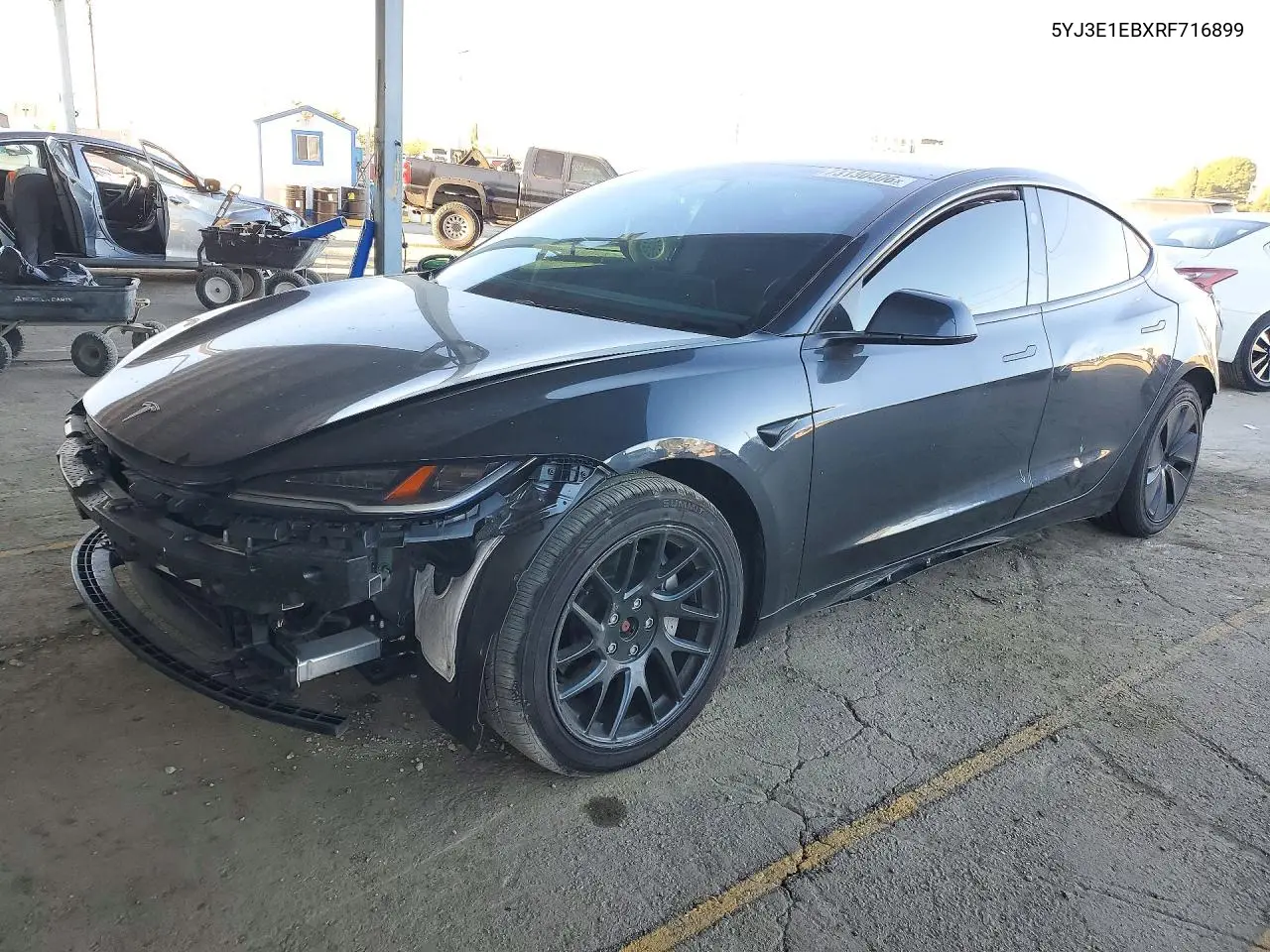 TESLA MODEL 3 2024, VIN 5YJ3E1EBXRF716899