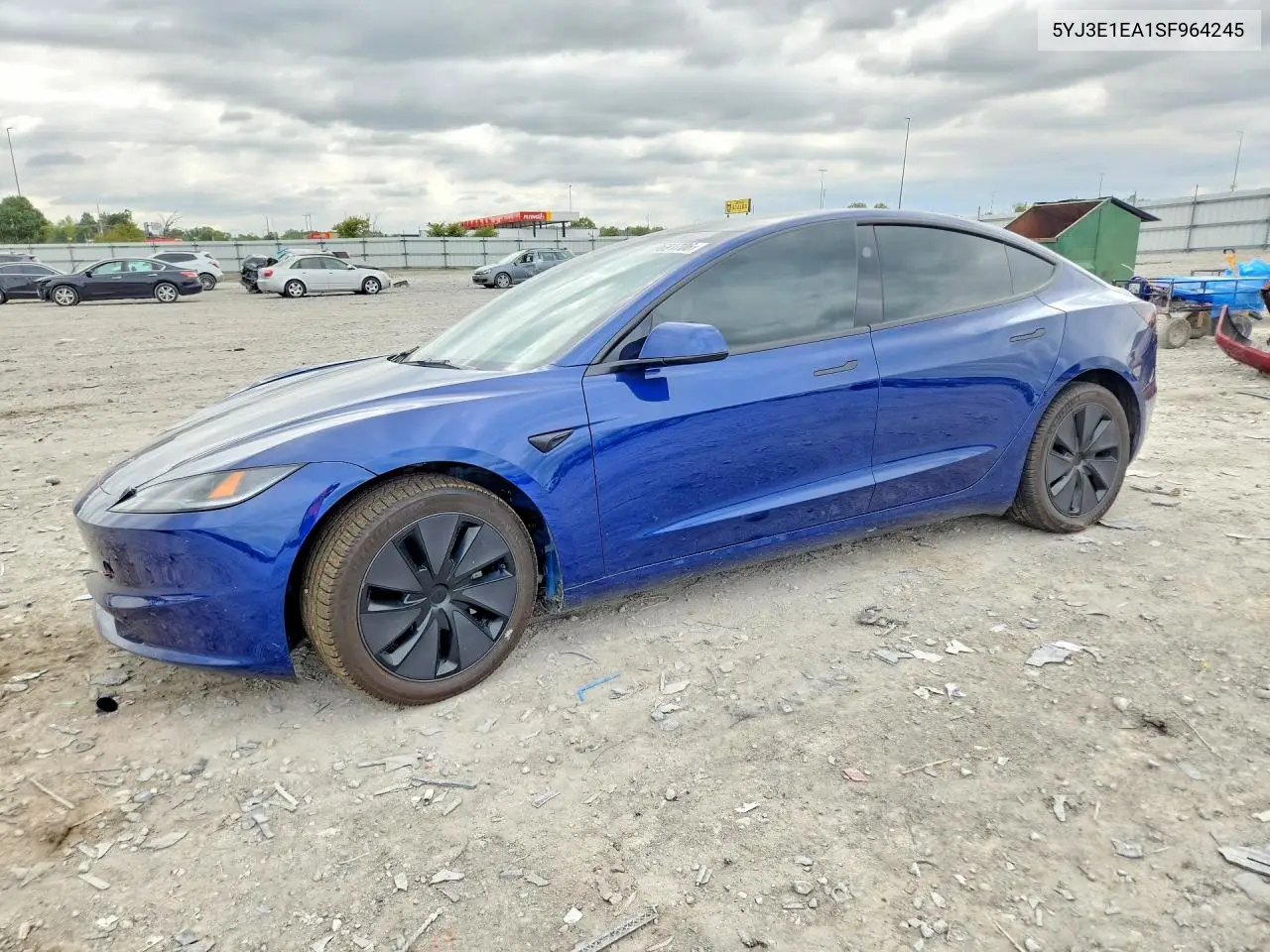 TESLA MODEL 3 2025, VIN 5YJ3E1EA1SF964245