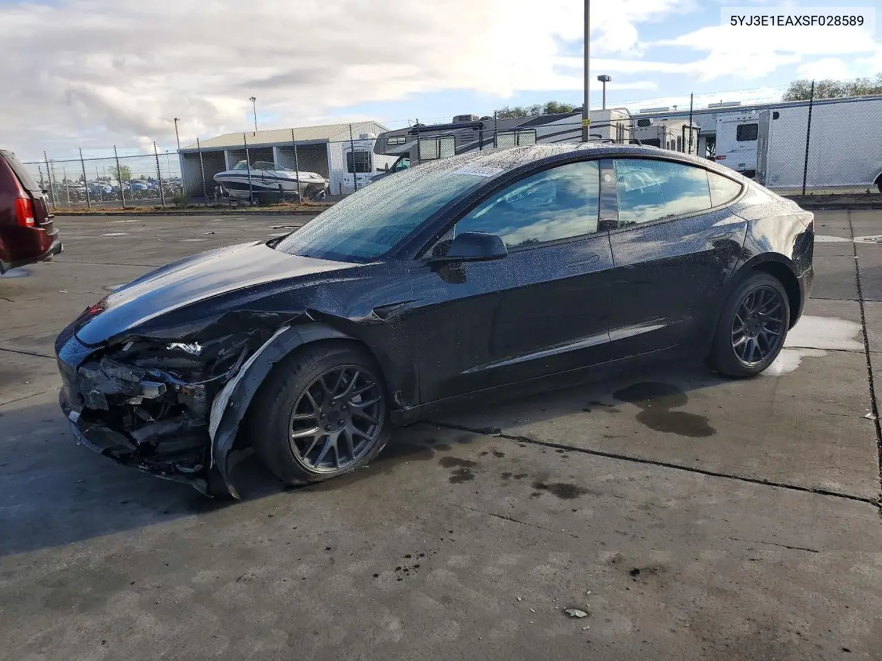 TESLA MODEL 3 2025, VIN 5YJ3E1EAXSF028589