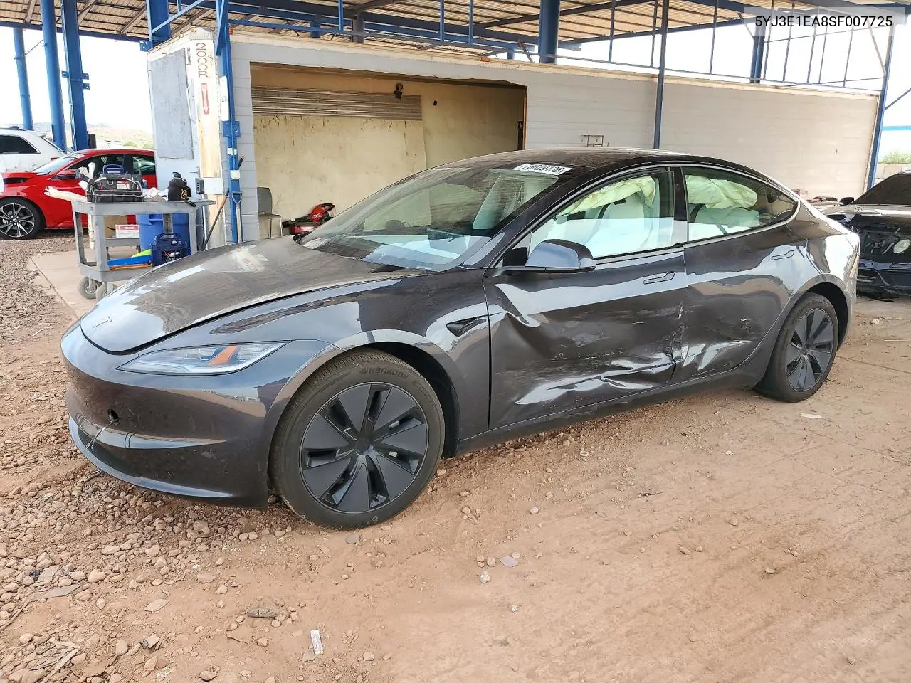 TESLA MODEL 3 2025, VIN 5YJ3E1EA8SF007725