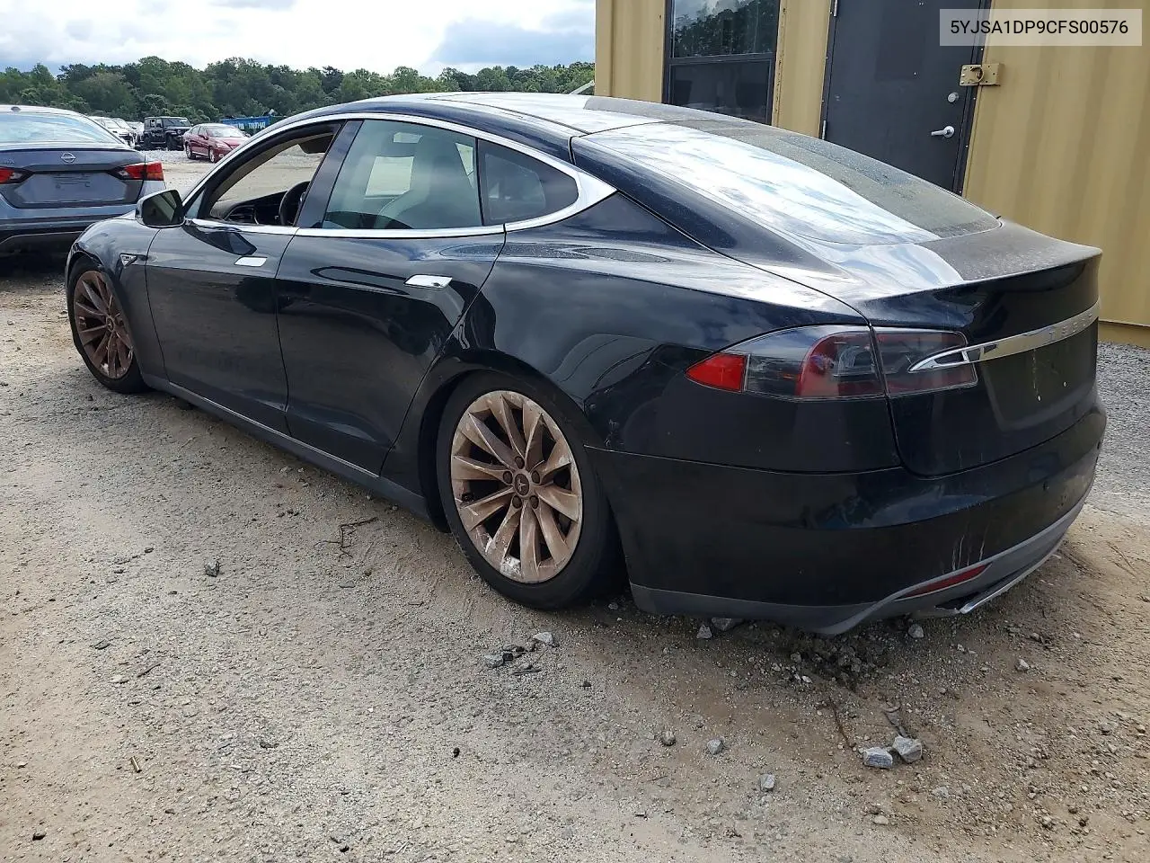 2012 TESLA MODEL S VIN 5YJSA1DP9CFS00576 — фото 2