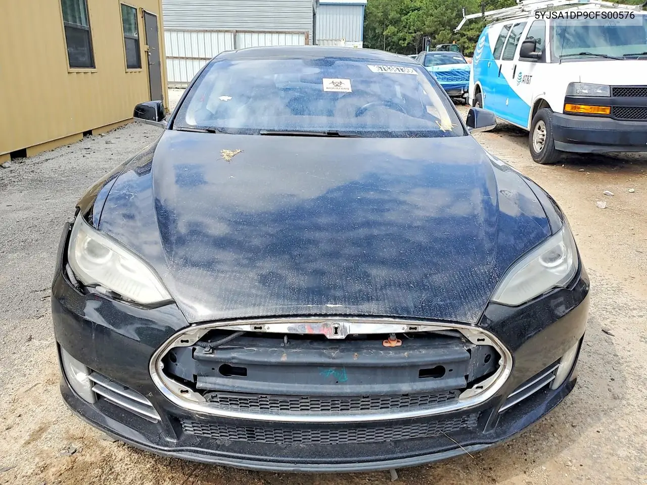 2012 TESLA MODEL S VIN 5YJSA1DP9CFS00576 — фото 5