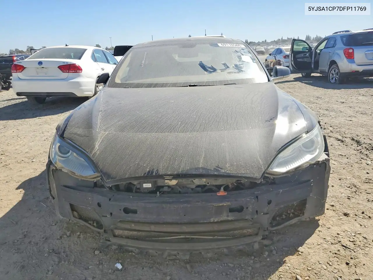 2013 TESLA MODEL S VIN 5YJSA1CP7DFP11769 — фото 5