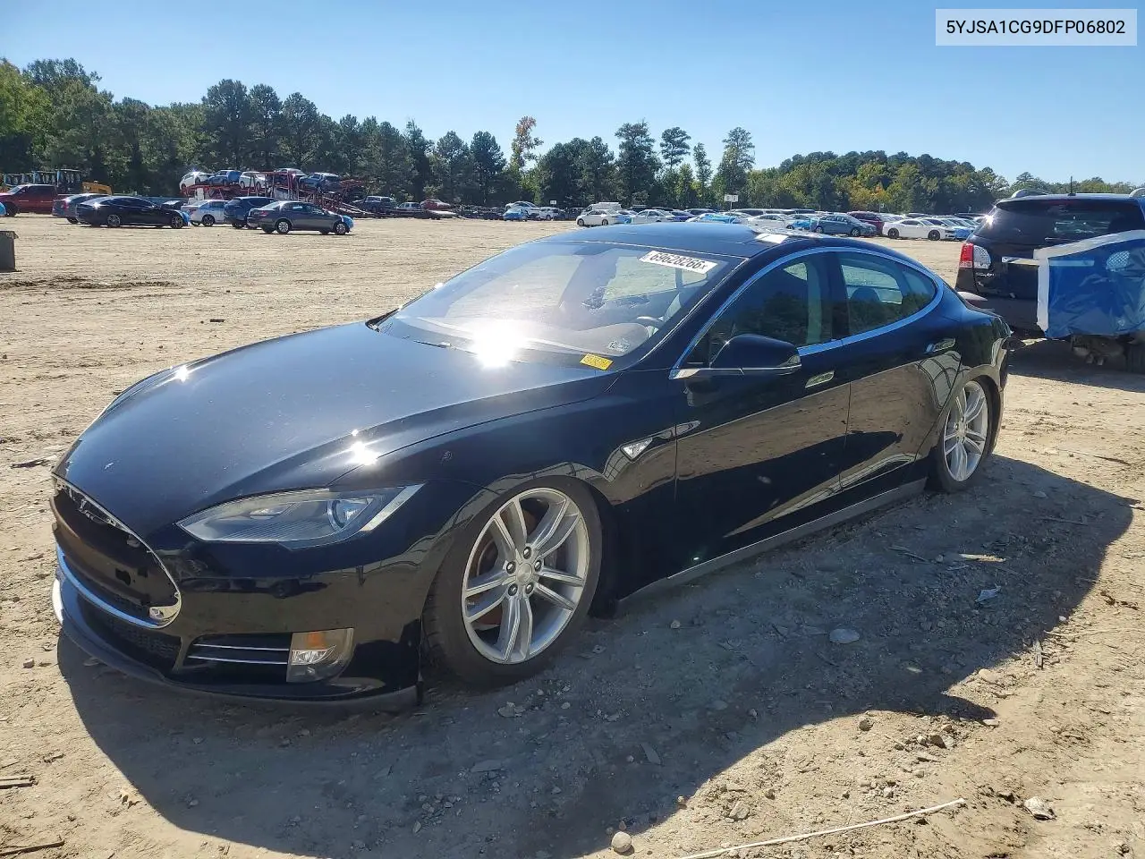 TESLA MODEL S 2013, VIN 5YJSA1CG9DFP06802