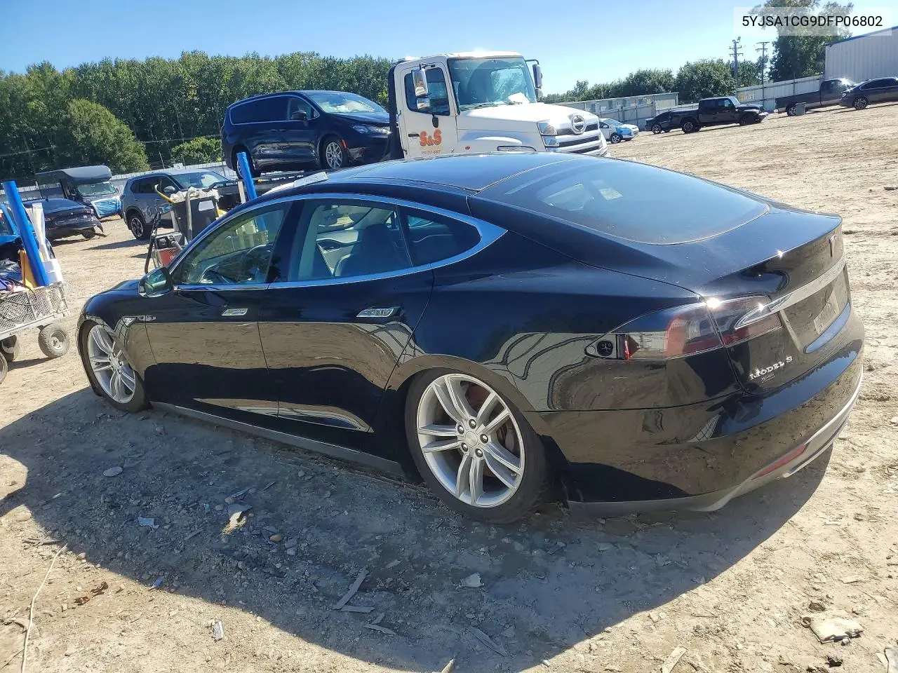2013 TESLA MODEL S VIN 5YJSA1CG9DFP06802 — фото 2