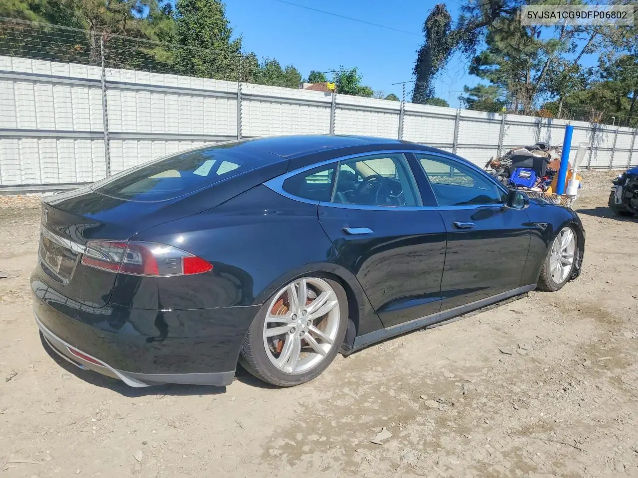 2013 TESLA MODEL S VIN 5YJSA1CG9DFP06802 — фото 3