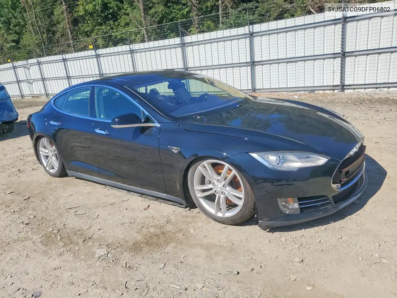 2013 TESLA MODEL S VIN 5YJSA1CG9DFP06802 — фото 4