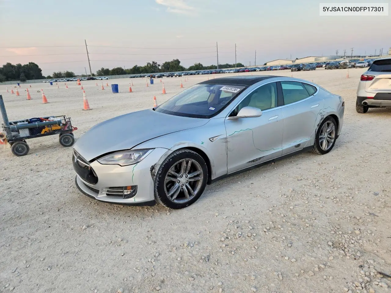 TESLA MODEL S 2013, VIN 5YJSA1CN0DFP17301