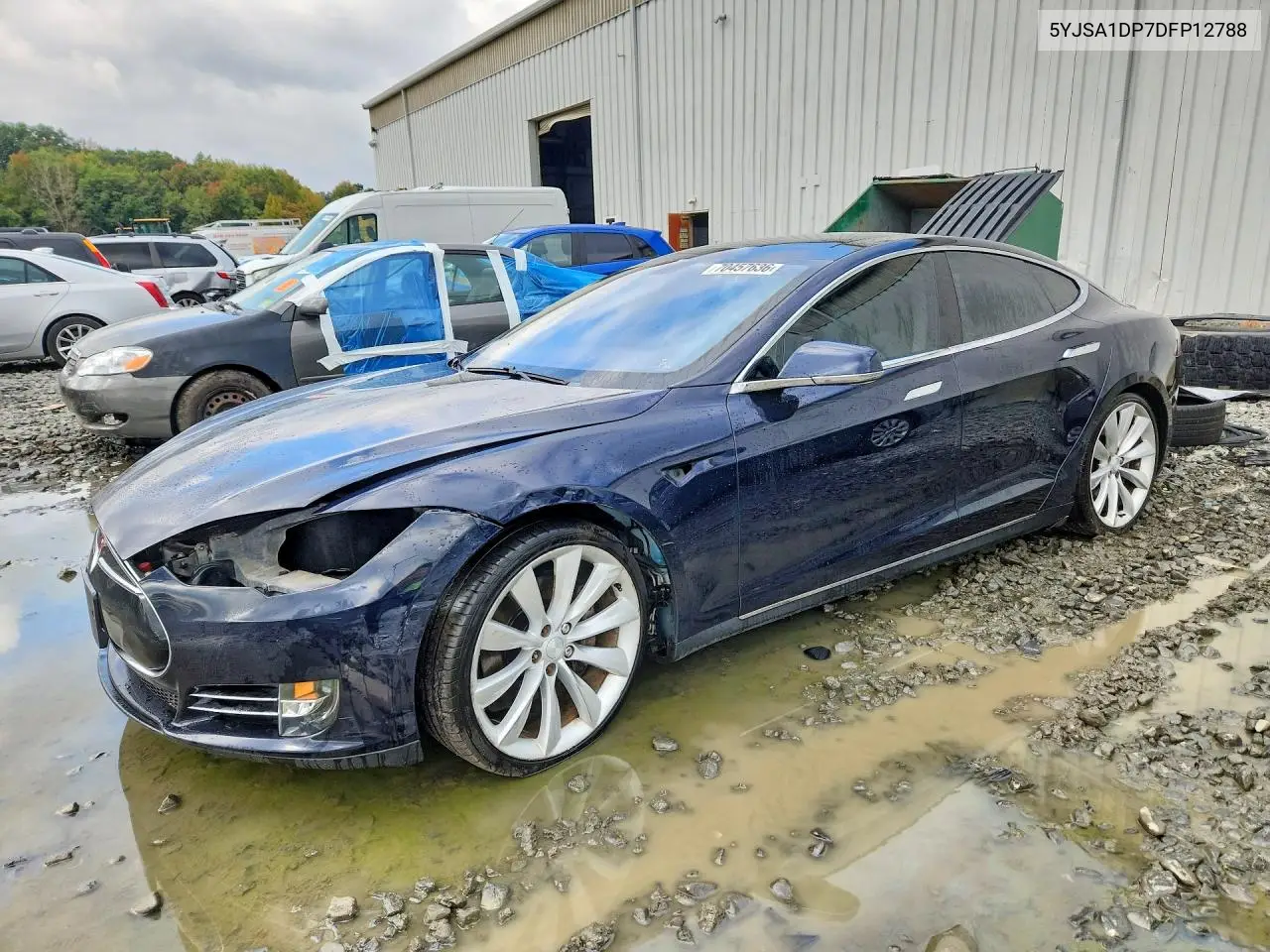 TESLA MODEL S 2013, VIN 5YJSA1DP7DFP12788