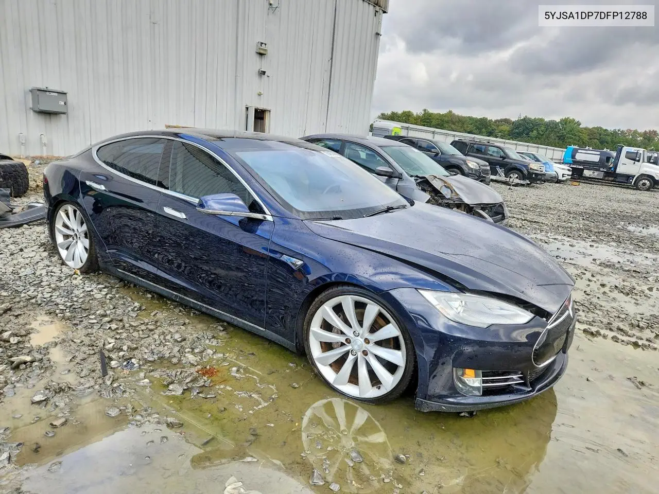 2013 TESLA MODEL S VIN 5YJSA1DP7DFP12788 — фото 4