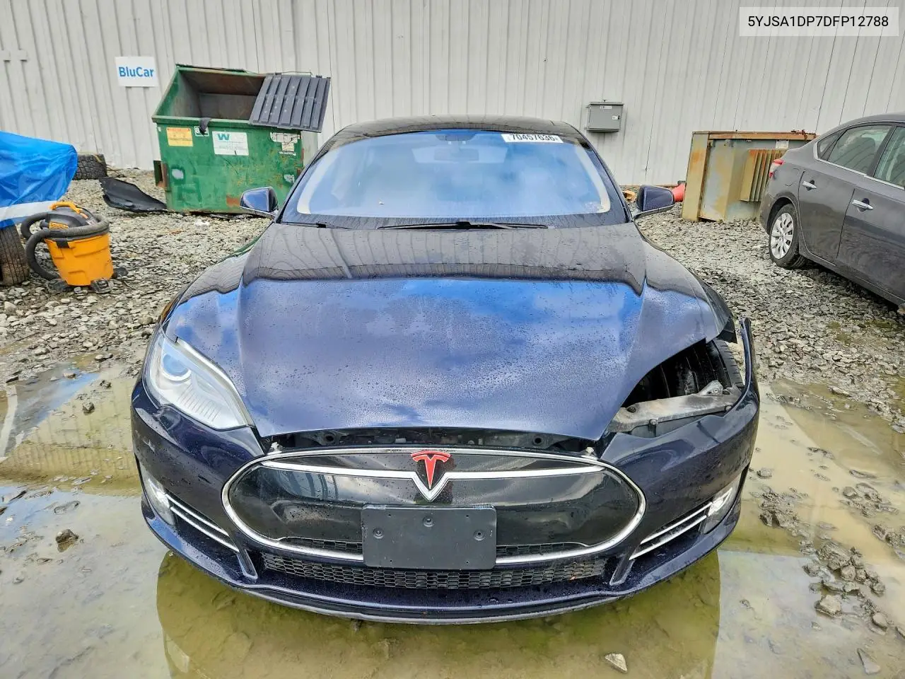 2013 TESLA MODEL S VIN 5YJSA1DP7DFP12788 — фото 5