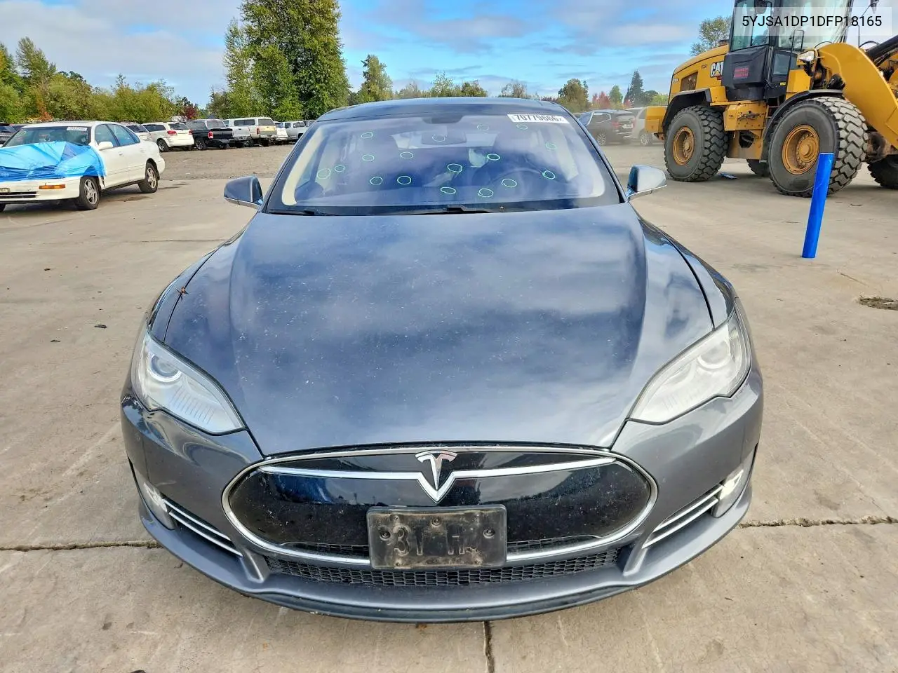 2013 TESLA MODEL S VIN 5YJSA1DP1DFP18165 — фото 5
