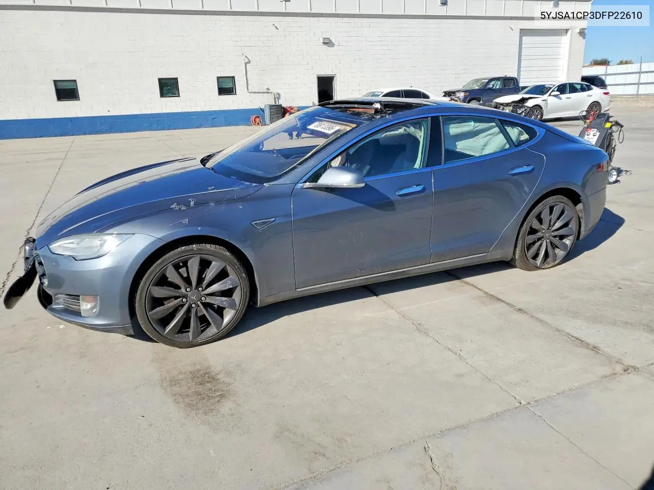 TESLA MODEL S 2013, VIN 5YJSA1CP3DFP22610