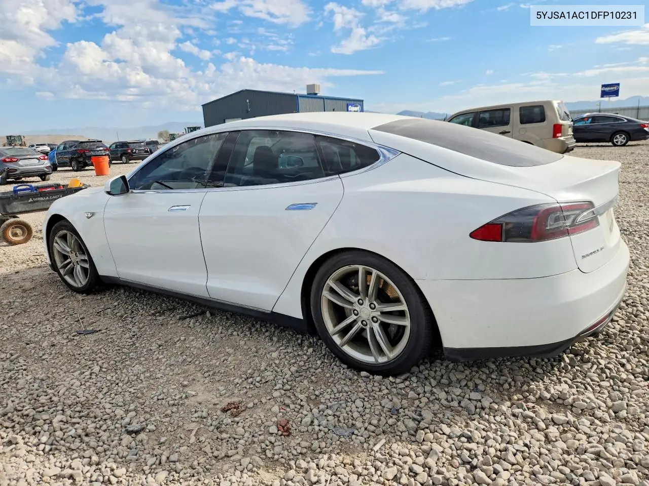 2013 TESLA MODEL S VIN 5YJSA1AC1DFP10231 — фото 2