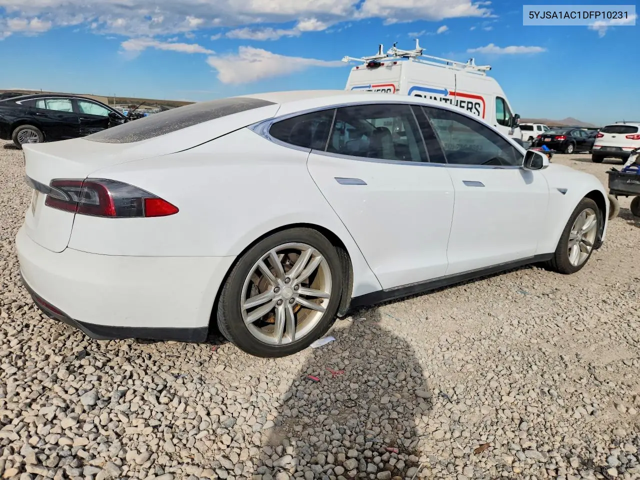 2013 TESLA MODEL S VIN 5YJSA1AC1DFP10231 — фото 3