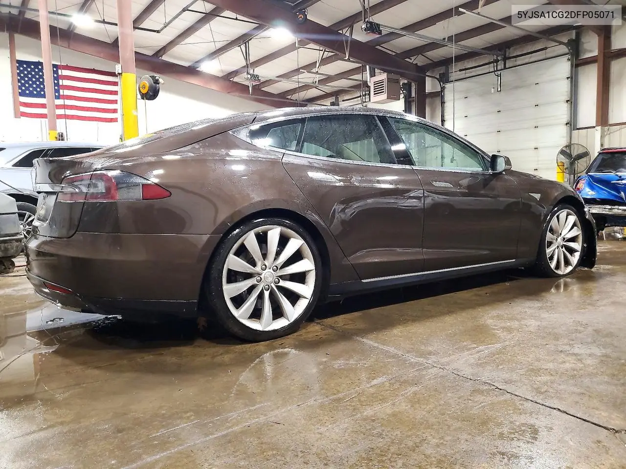 2013 TESLA MODEL S VIN 5YJSA1CG2DFP05071 — фото 3