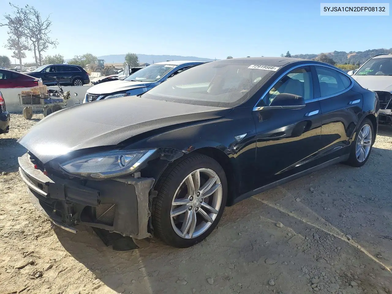 TESLA MODEL S 2013, VIN 5YJSA1CN2DFP08132