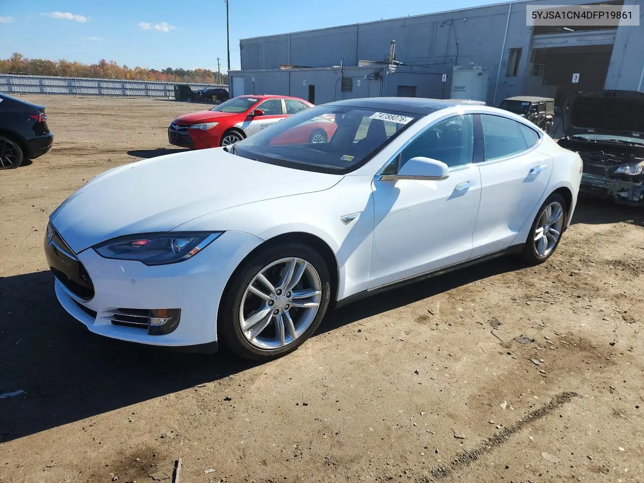 TESLA MODEL S 2013, VIN 5YJSA1CN4DFP19861