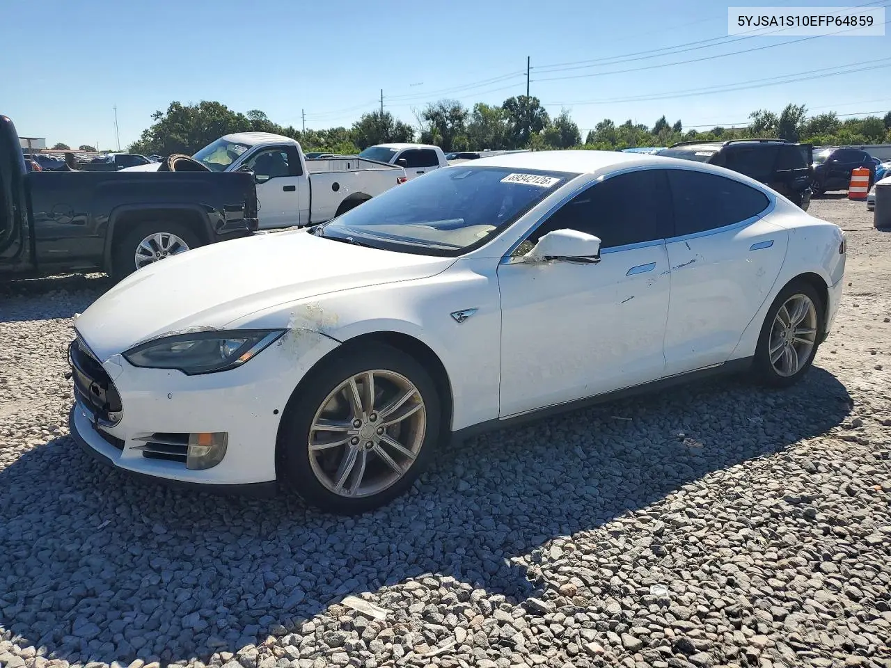 TESLA MODEL S 2014, VIN 5YJSA1S10EFP64859