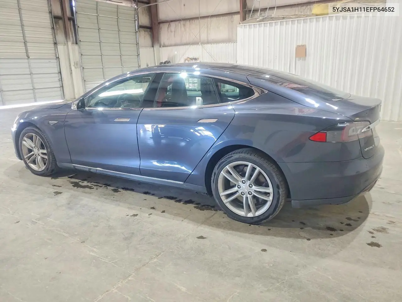 2014 TESLA MODEL S VIN 5YJSA1H11EFP64652 — фото 2