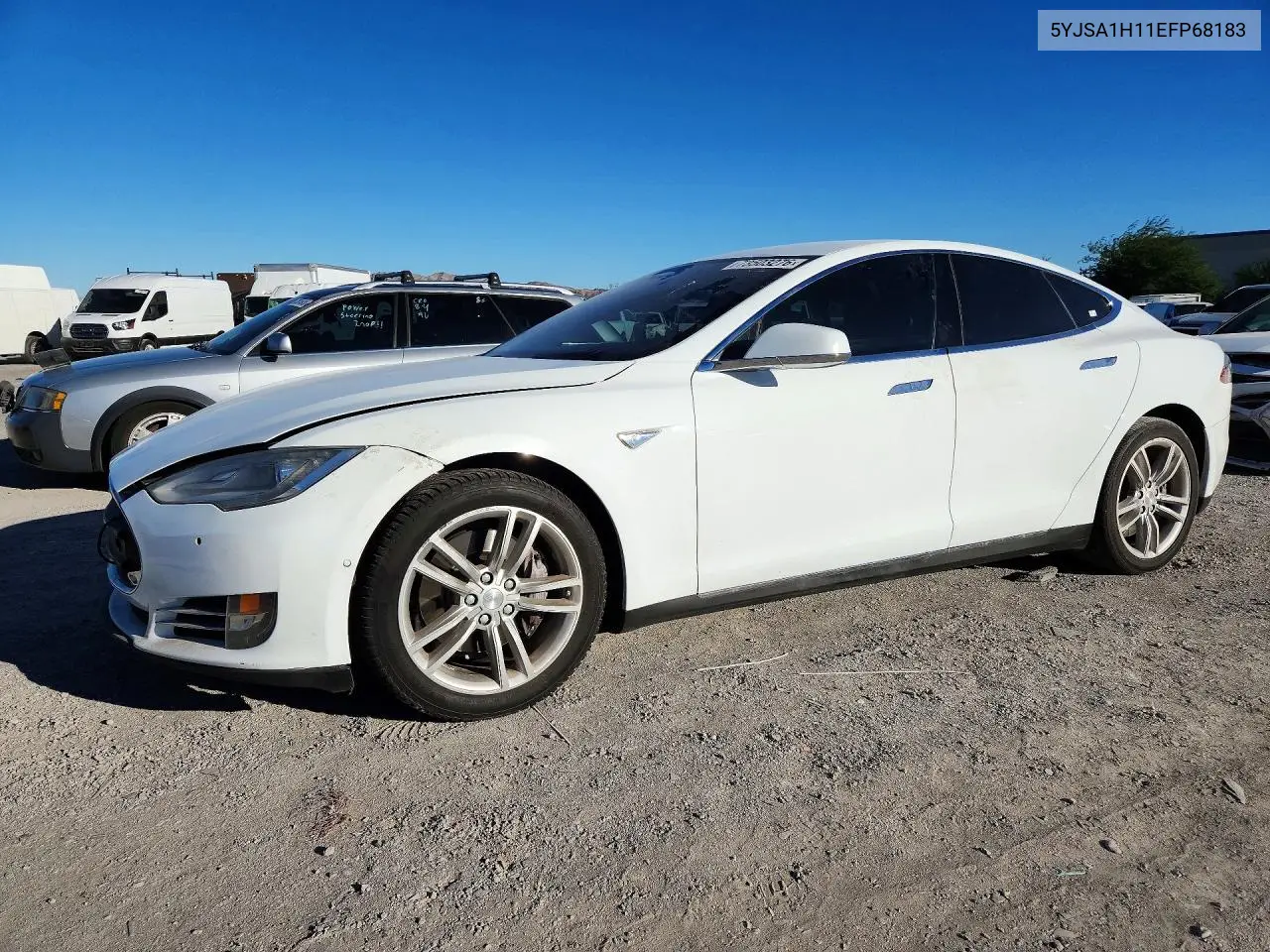 TESLA MODEL S 2014, VIN 5YJSA1H11EFP68183