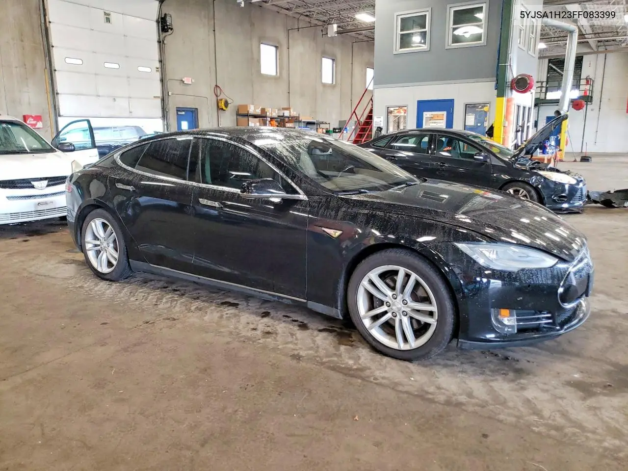 2015 TESLA MODEL S VIN 5YJSA1H23FF083399 — фото 4