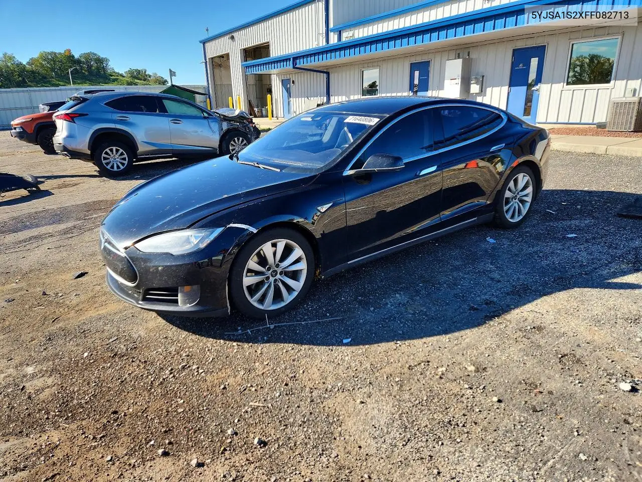 TESLA MODEL S 2015, VIN 5YJSA1S2XFF082713