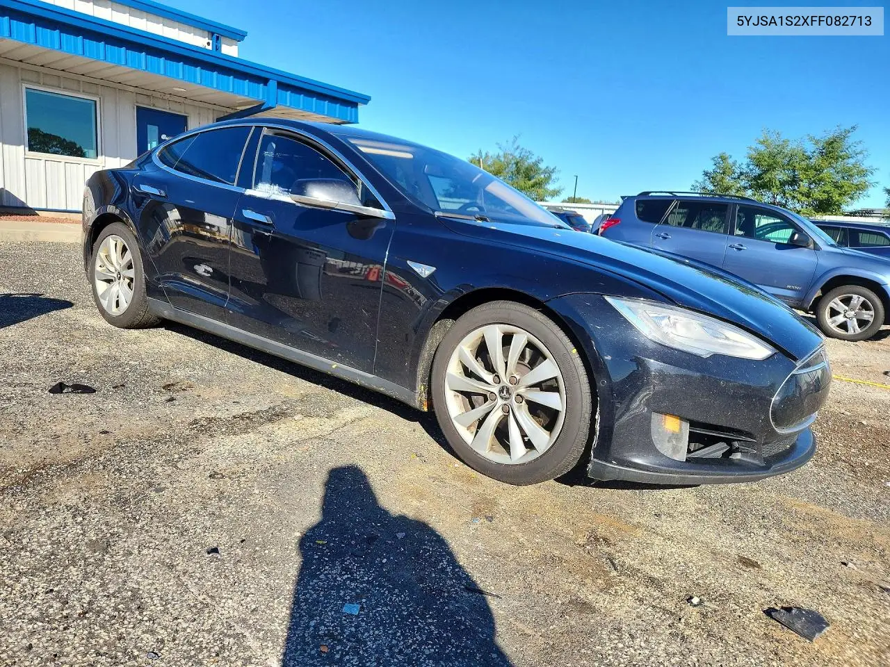 2015 TESLA MODEL S VIN 5YJSA1S2XFF082713 — фото 4