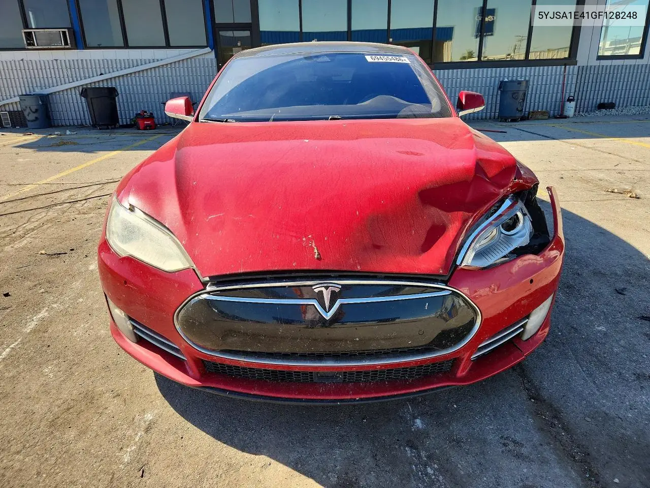 2016 TESLA MODEL S VIN 5YJSA1E41GF128248 — фото 5