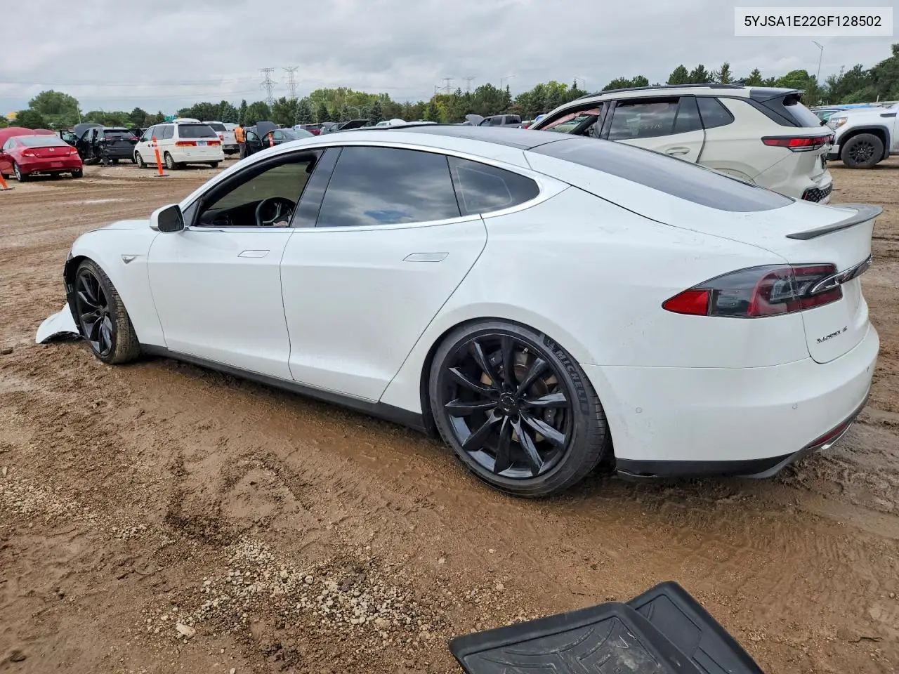 2016 TESLA MODEL S VIN 5YJSA1E22GF128502 — фото 2