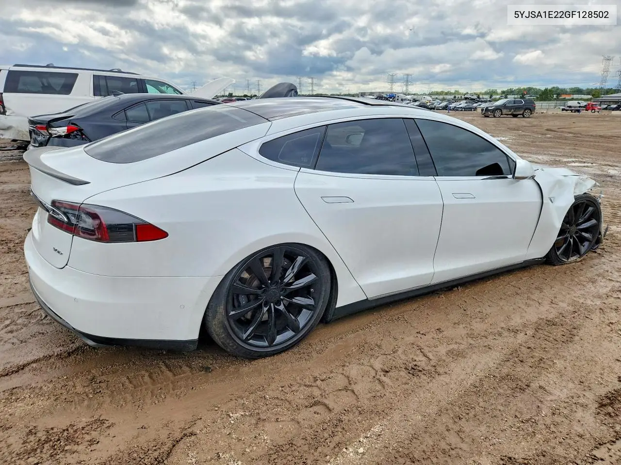 2016 TESLA MODEL S VIN 5YJSA1E22GF128502 — фото 3