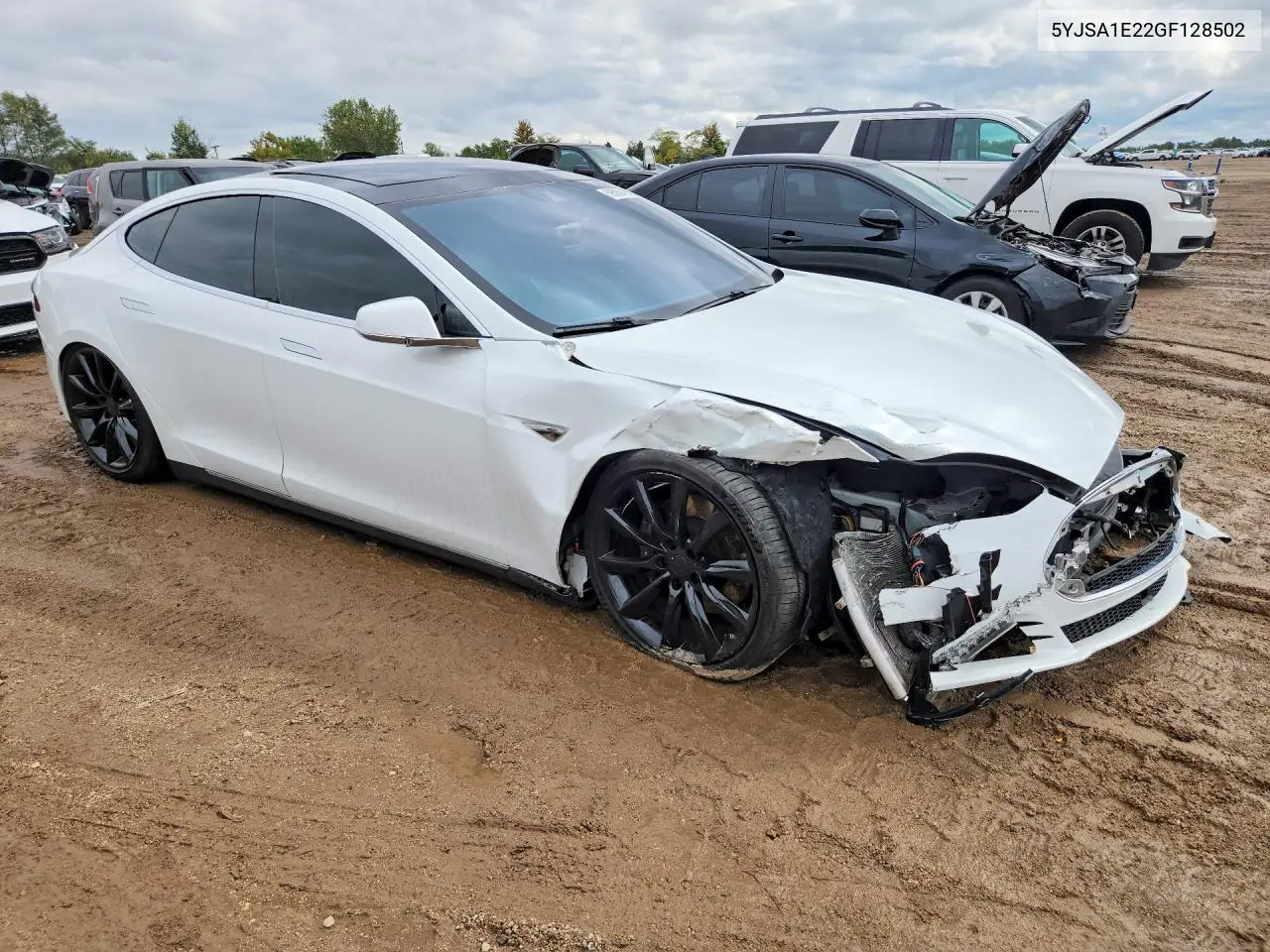 2016 TESLA MODEL S VIN 5YJSA1E22GF128502 — фото 4