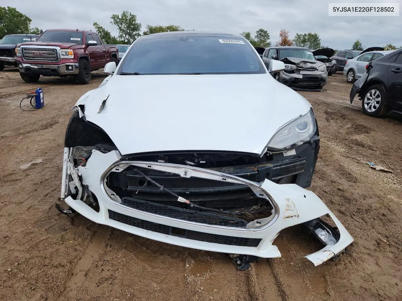 2016 TESLA MODEL S VIN 5YJSA1E22GF128502 — фото 5