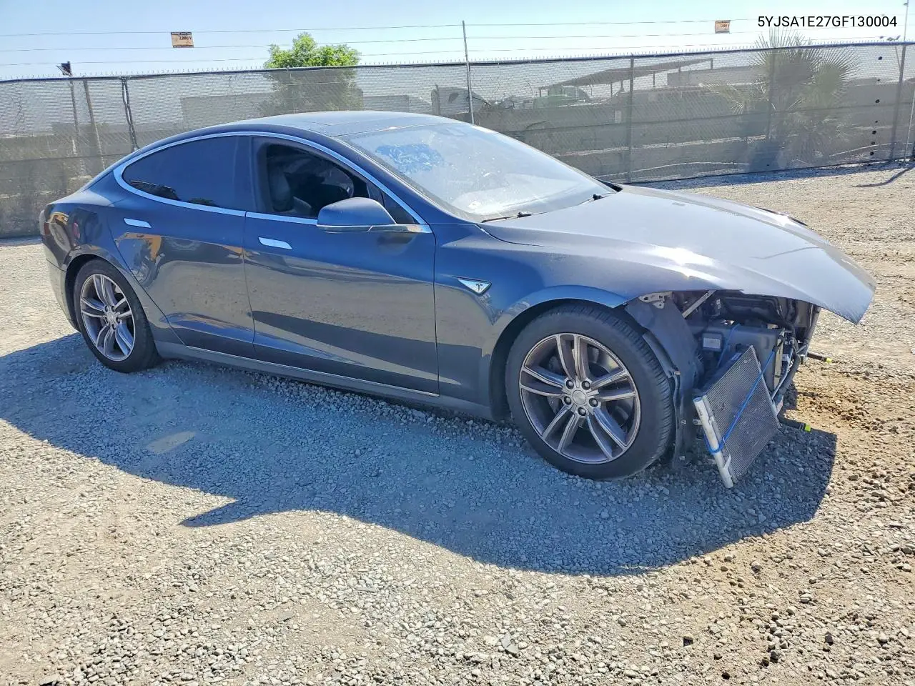 2016 TESLA MODEL S VIN 5YJSA1E27GF130004 — фото 4