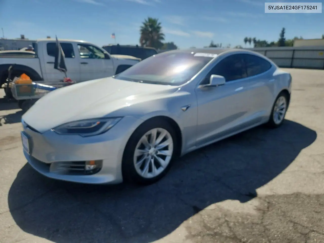 TESLA MODEL S 2016, VIN 5YJSA1E24GF175241