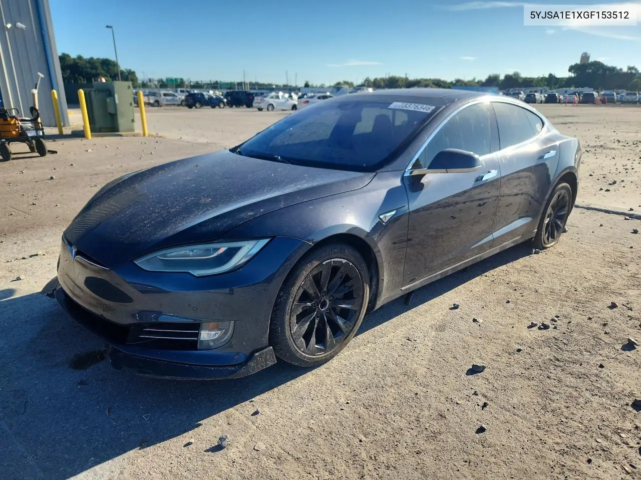 TESLA MODEL S 2016, VIN 5YJSA1E1XGF153512