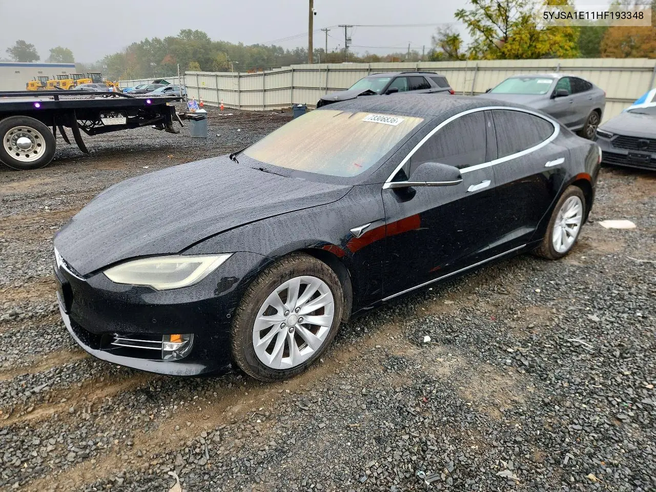 TESLA MODEL S 2017, VIN 5YJSA1E11HF193348