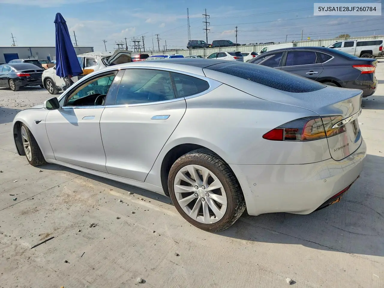 2018 TESLA MODEL S VIN 5YJSA1E28JF260784 — фото 2