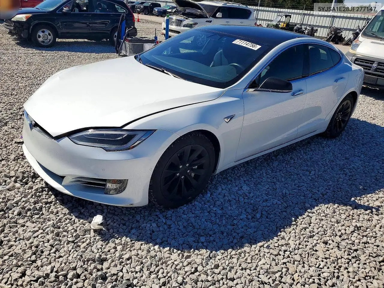 TESLA MODEL S 2018, VIN 5YJSA1E28JF277147