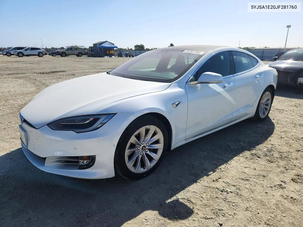 TESLA MODEL S 2018, VIN 5YJSA1E20JF281760